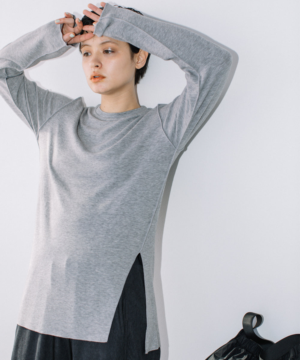 slit L/S tee