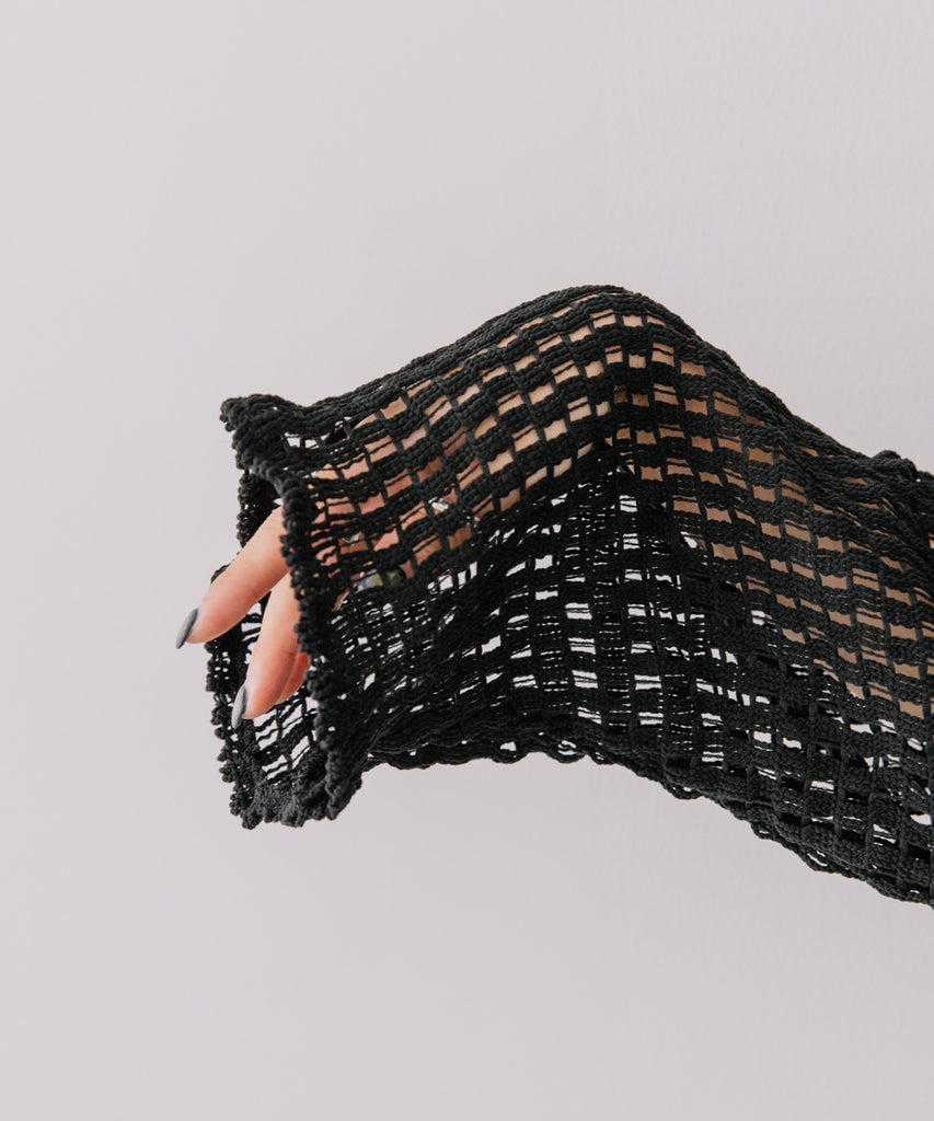新品】rurumu: カーディガン crochet motif knit CD - トップス