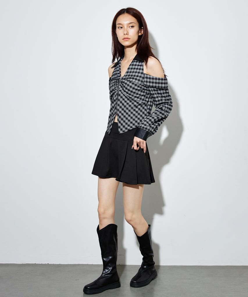 SPECIAL GUEST チェックスウィングトップ 短丈 刺繍 3866 3866 スウィングトップ 小倉屋 S - 【通販モノタロウ】